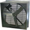 Hessaire Products. Hessaire 48" Slantwall Exhaust Fan - Belt Drive - 1 HP - 21100 CFM - 115/230V 48SW750